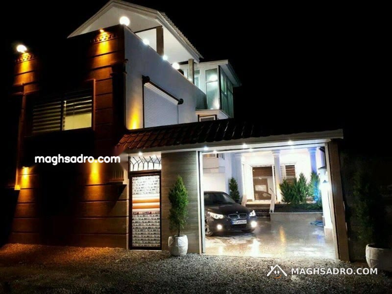 عکس ویلای استخردار با ویوی دریا سرخرود