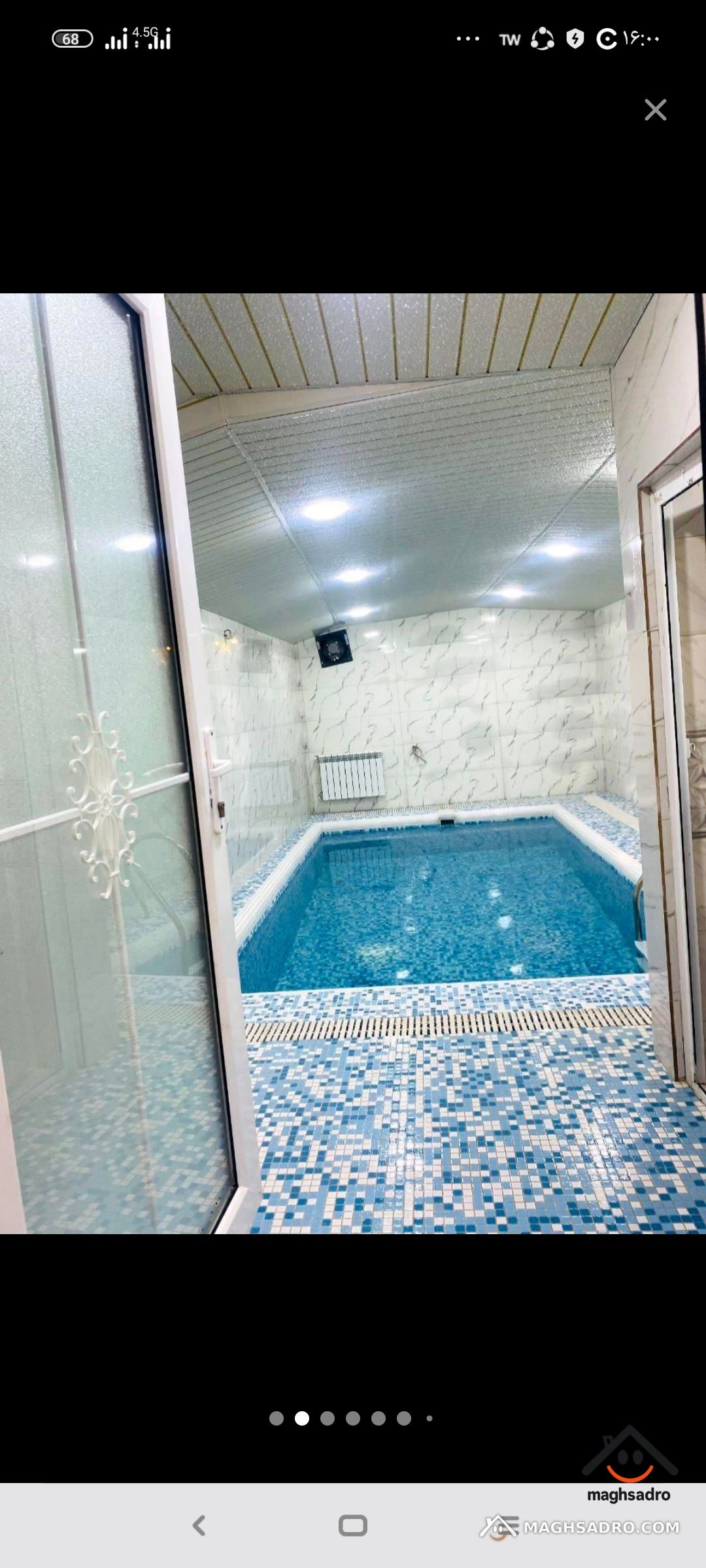عکس ۷ از کلبه سویسی استخر دار