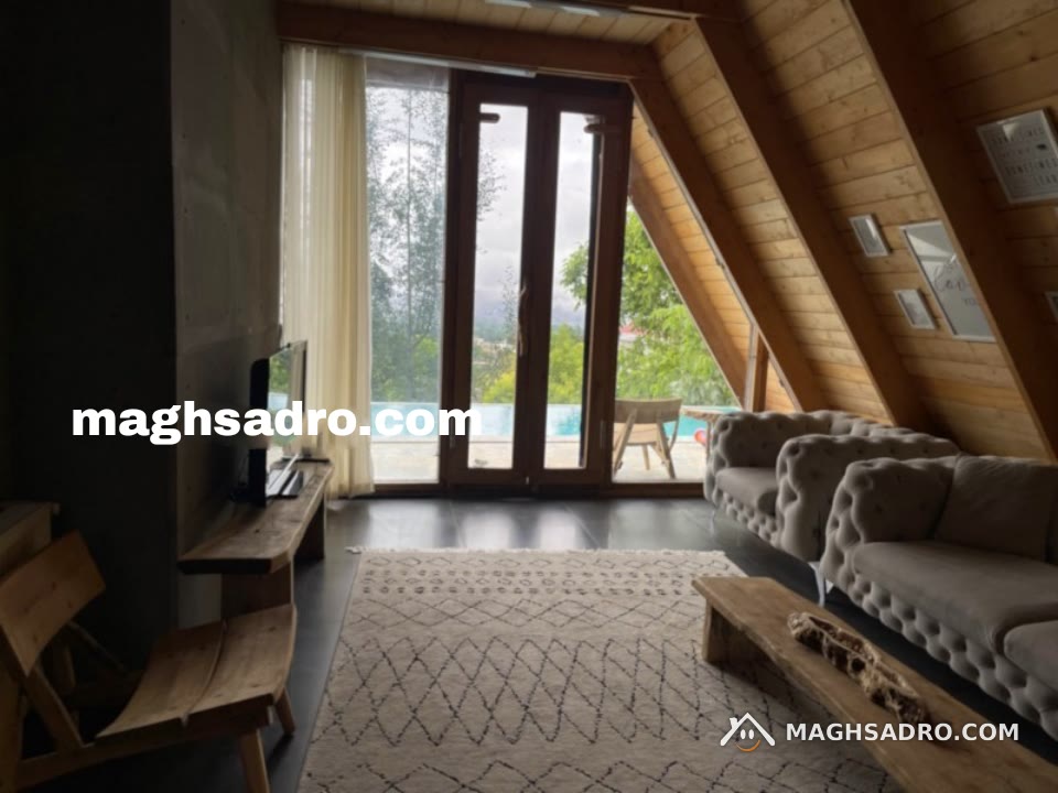 عکس ۳ از کلبه چوبی در کلاردشت