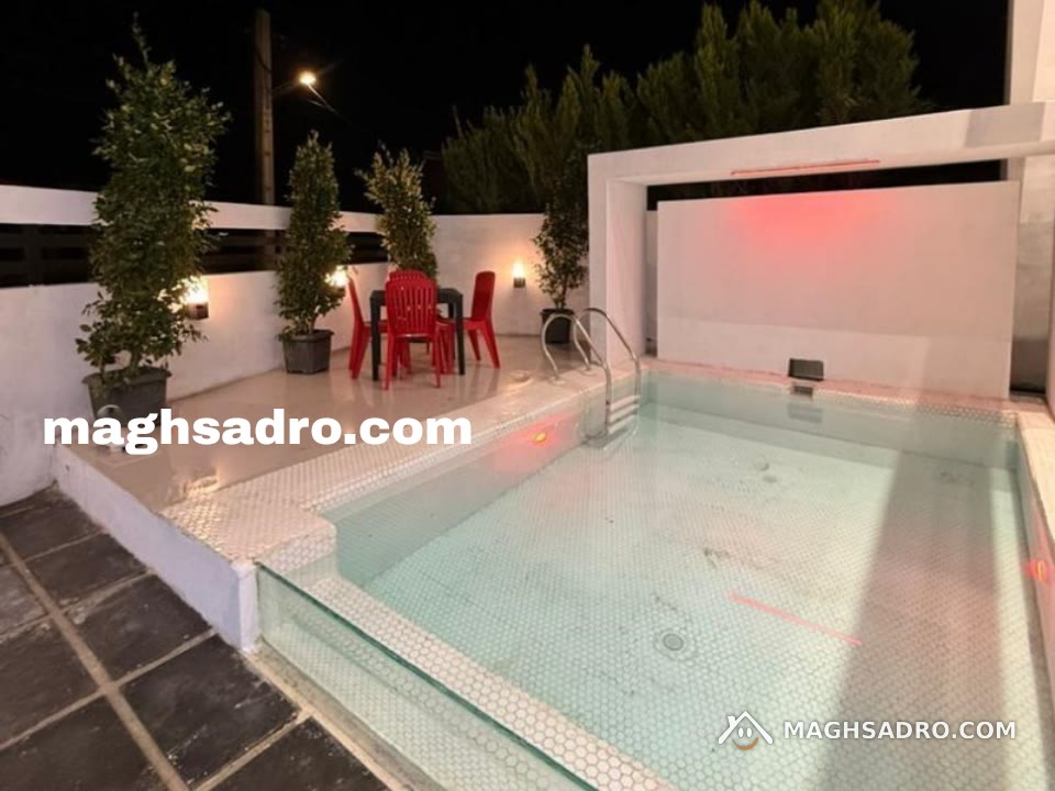 عکس ۹ از ویلا 2 استخره لوکس تریبلکس نور