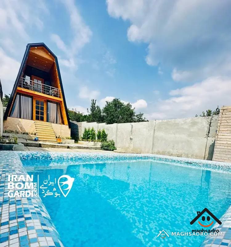 عکس کلبه سویسی بهشت گیلان