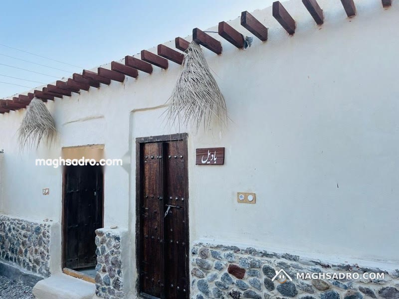 عکس اقامتگاه بومگردی قندیل نمکدان قشم